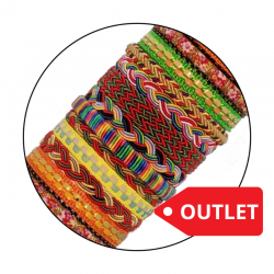 Textile bracelets. Wholesale. TX 049
