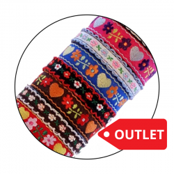 Textile bracelets. Wholesale. TX 059