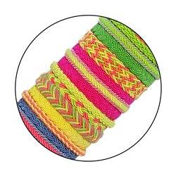 Textile bracelets. Wholesale. TX 057 F