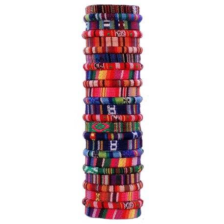 Textile bracelets. Wholesale. TX 058